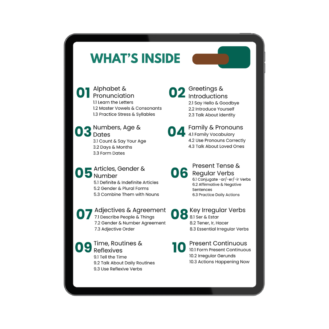 Spanish Foundations (A1-A2)