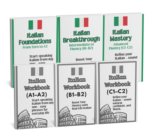 The Complete Italian Fluency Path (A1–C2)