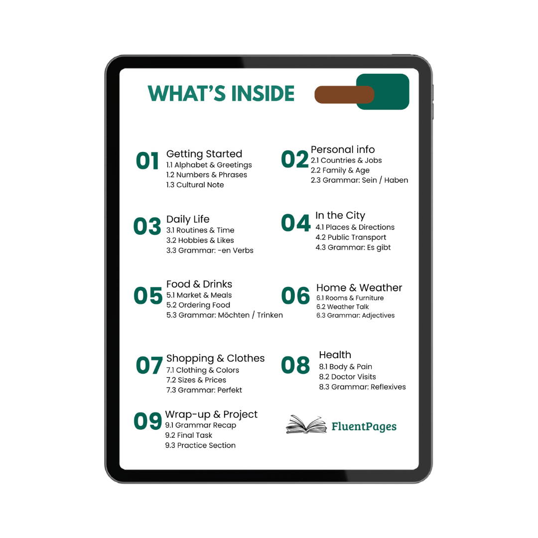 German Foundations (A1-A2)